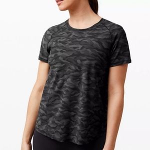 NWT lululemon UV protection top size 12 Camo